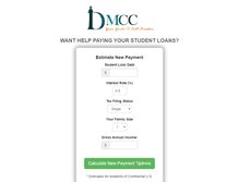 Tablet Screenshot of dmccinfo.org